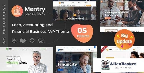 106943  Mentry v2.7 - Loan and Financial WordPress Theme 