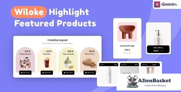 106959  Wiloke Highlight Featured Products for Elementor v1.0.1 