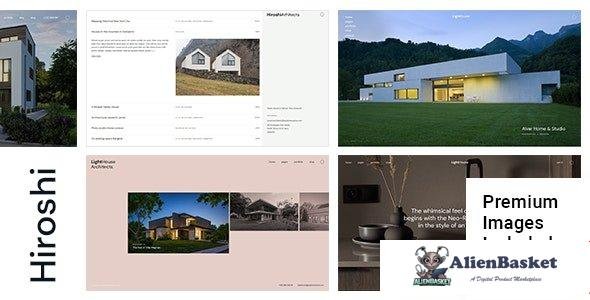 107024  Hiroshi v1.0 - Architecture and Interior Design Theme 