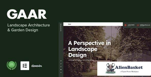 107044  Gaar v1.0 - Landscape Architecture & Garden Design WP Theme 