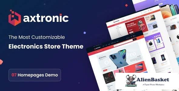 107092  Axtronic v1.8.0 - Electronics WooCommerce WordPress Theme 