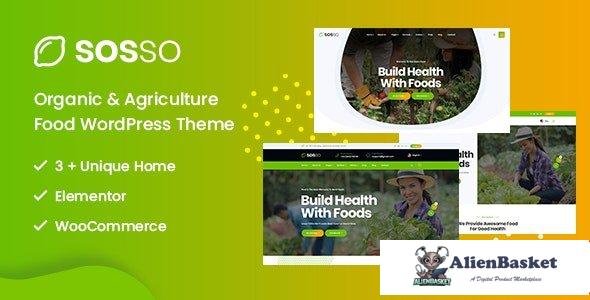 107177  Sosso v1.6.6 - Agriculture WordPress Theme 