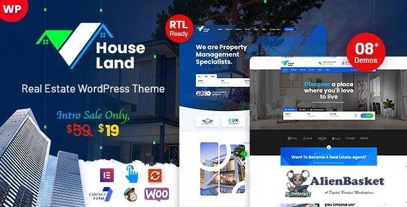107180  Houseland v1.2 - Real Estate Wordpress Theme 