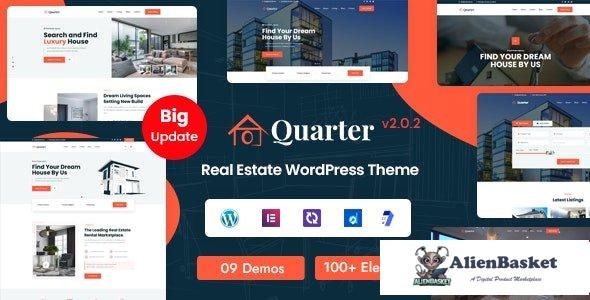 107186  Quarter v2.0.2 - Real Estate WordPress Theme 