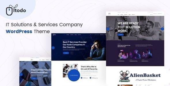 107191  Itodo v1.0 - IT Solutions & Services Company WordPress 