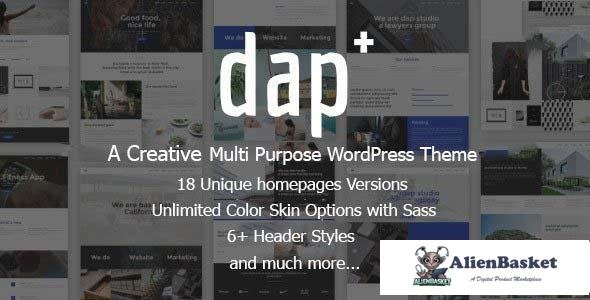 107199  Dap v1.0 - Creative MultiPurpose WordPress Theme 