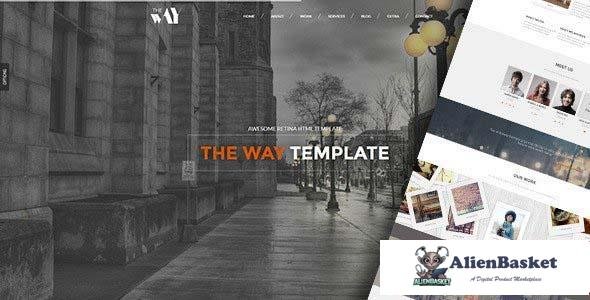 107200  The Way v1.0 - Creative OnePage & MultiPurpose WP Theme 