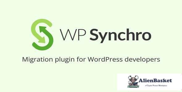 107209  WP Synchro v1.9.1 - WordPress Migration Plugin for Professionals 