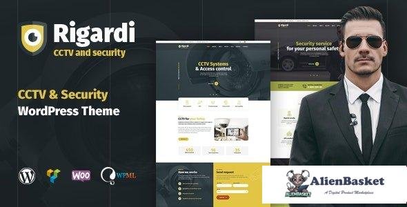 107214  Rigardi v1.1.5 - CCTV Security Company & Body Guard WordPress Theme 