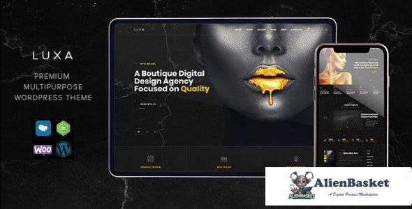 107275  Luxa v1.2.2 - Luxury Black MultiPurpose WordPress Theme 