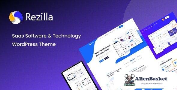 107330  Rezilla v1.0.0 - SaaS Software & Technology WordPress Theme 
