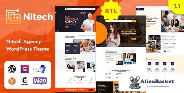 107333  Nitech v1.4 - Agency & Technology Services WordPress Theme 