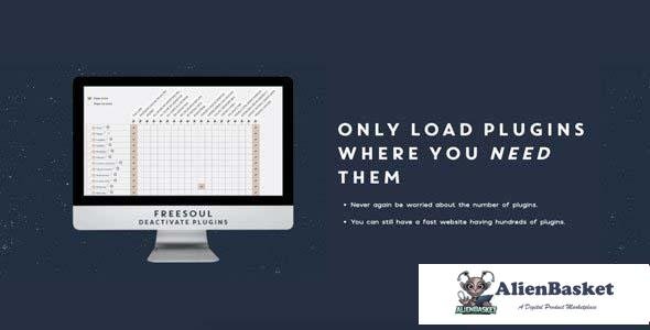 111372  Freesoul Deactivate Plugins PRO v1.1.0.8 