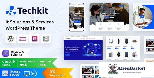 107421  Techkit v1.6 – Technology & IT Solutions WordPress Theme 