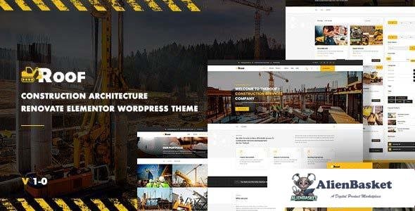 112835  TheRoof v1.1.0 – Construction And Architecture WordPress Theme 