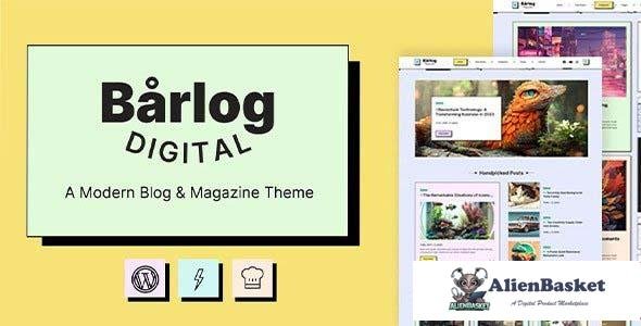 108660  Barlog v1.3.0 - A Modern Blog & Magazine Theme 