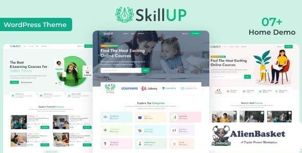 110984  SkillUp v1.0.22 - Online Education WordPress Theme 