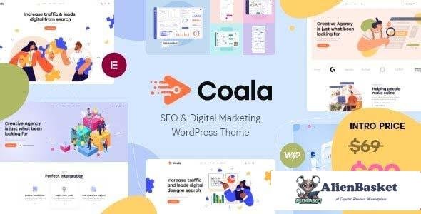107545  Coala v1.0 - SEO & Digital Marketing WordPress Theme 