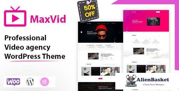 107594  MaxVid v3.0 - Video Agency WordPress Theme 