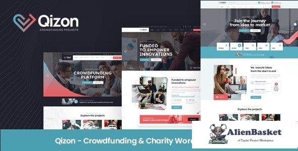 107783  Qizon v1.0.1 - Crowdfunding & Charity WordPress Theme 