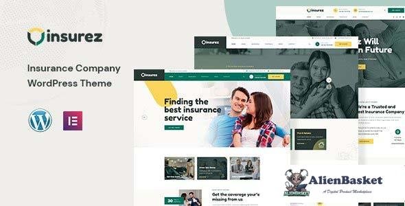 107787  Insurez v1.0.1 - Insurance Company WordPress Theme 
