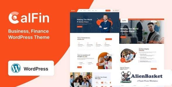 107807  Calfin v1.0.1 - Business Finance WordPress Theme 