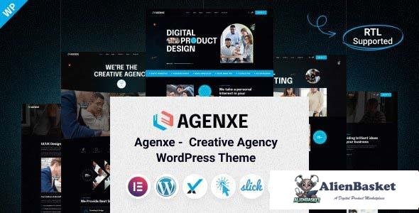 107815  Agenxe v1.0 – Creative Agency WordPress Theme 