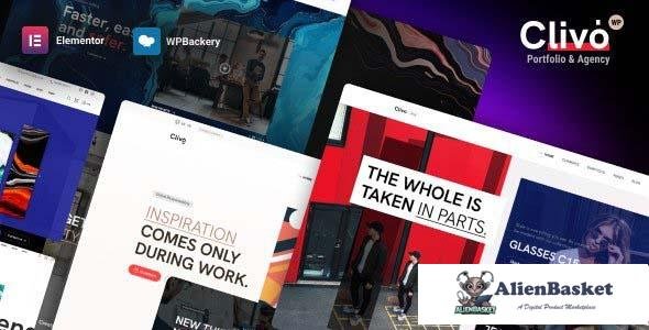 107840  Clivo v1.0.7 - Portfolio & Agency WordPress 