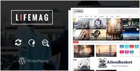 107923  LifeMag v1.0.4 - Responsive Magazine WordPress Theme 