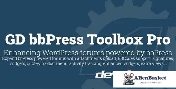 107946  GD bbPress Toolbox Pro v7.2 