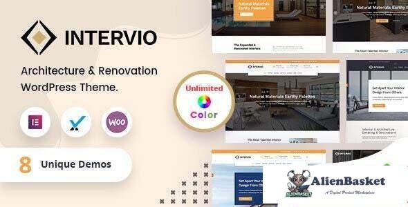 107977  Intervio v2.3 - Interior and Architecture WordPress Theme + RTL 