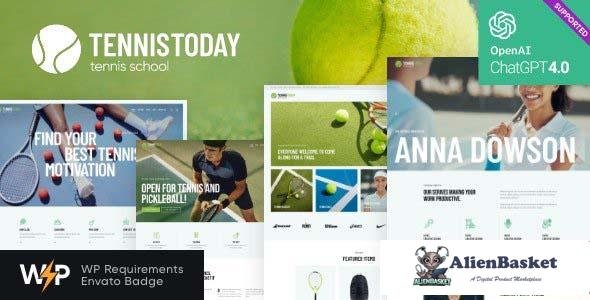 108047  Tennis Today v2.0.0 - Sport School & Events WordPress Theme 