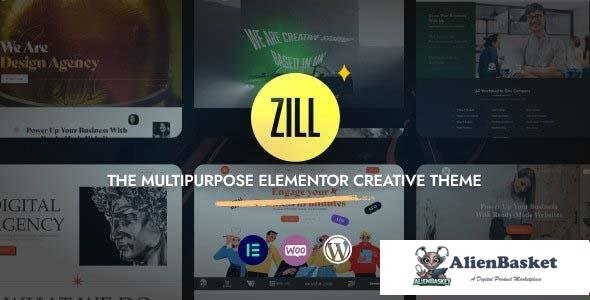 108073  ZILL v1.0.0 - Multipurpose Elementor Creative Theme 