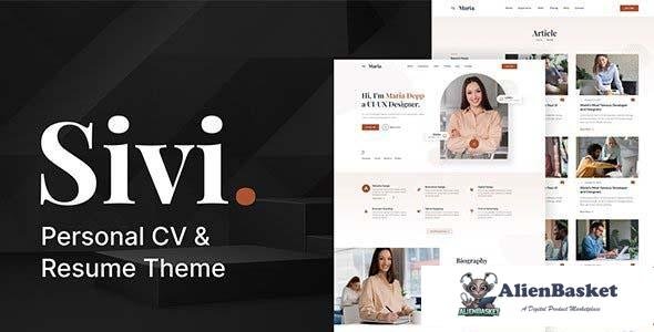 108075  Sivi v1.1 - Personal CV/Resume Theme 
