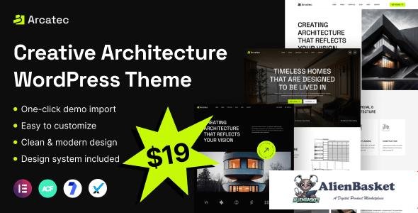 108122  Arcatec v1.0.1 - Architecture Wordpress Theme 