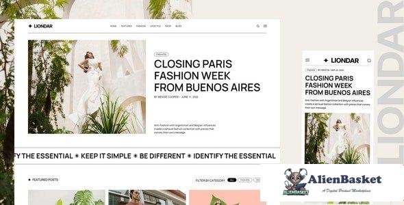 108184  Liondar - Modern Magazine Theme - 3 August 2023 