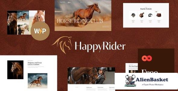 108247  Happy Rider v2.2 - Horse School & Equestrian Center WordPress Theme 
