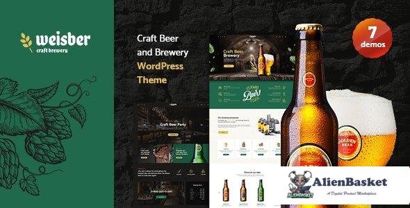 108313  Weisber v1.1.8 - Craft Beer & Brewery WordPress Theme 