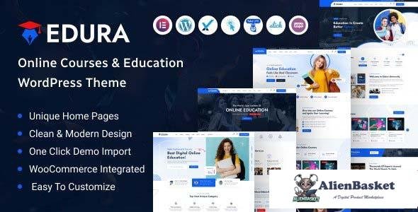 109562  Edura v2.0.0 - Online Courses & Education WordPress Theme 