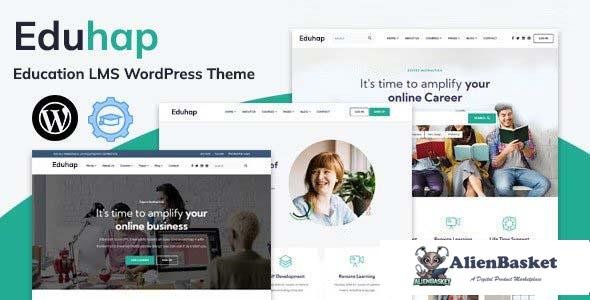 108422  Eduhap v1.0 - Education LMS WordPress Theme 