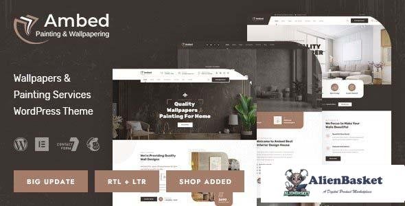 108497  Ambed v1.1 - Wallpapers & Painting Services WordPress Theme 