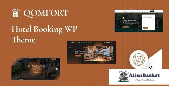 109361  Qomfort v1.0.1 - Hotel Booking WordPress Theme 