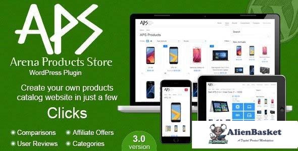 108528  Arena Products Store v3.0 - WordPress Plugin 