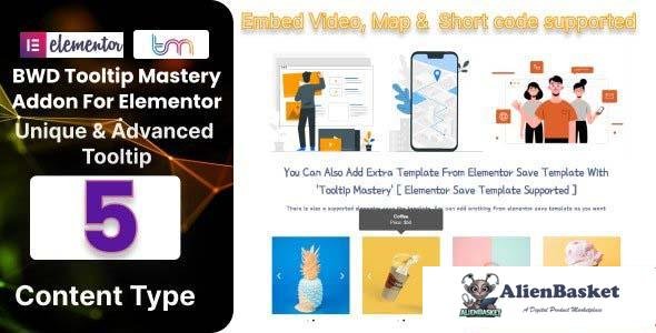 108558  BWD Tooltip Master Addon For Elementor v1.0 