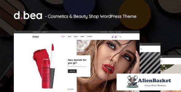 108563  DBea v1.0 - Cosmetics & Beauty Shop WordPress Theme 