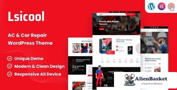 108585  Lsicool v1.0 - AC & Car Repair WordPress Theme 