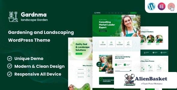 108587  Gardnma v1.0 - Gardening and Landscaping WordPress Theme 