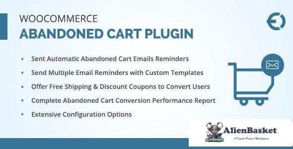 108677  WooCommerce Abandoned Cart Email Plugin, Recover Abandoned Carts v1.0.3 