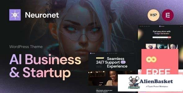 108680  Neuronet v1.0 - AI Business & Startup WordPress Theme 