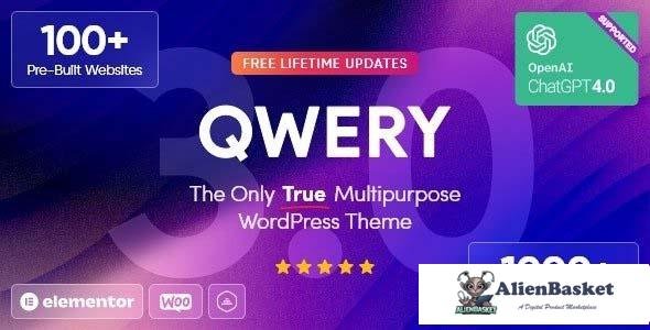 108686  Qwery v3.0 - Multi-Purpose Business WordPress Theme + RTL 